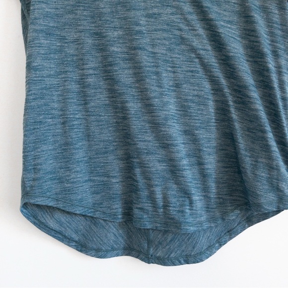 Lululemon Blue Meant To Move Short Sleeve Top - Picture 6 of 13
